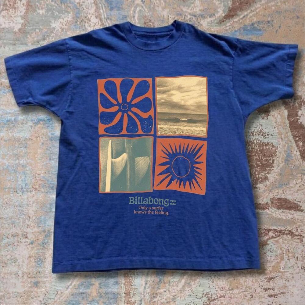 Billabong Blue Surf Tee